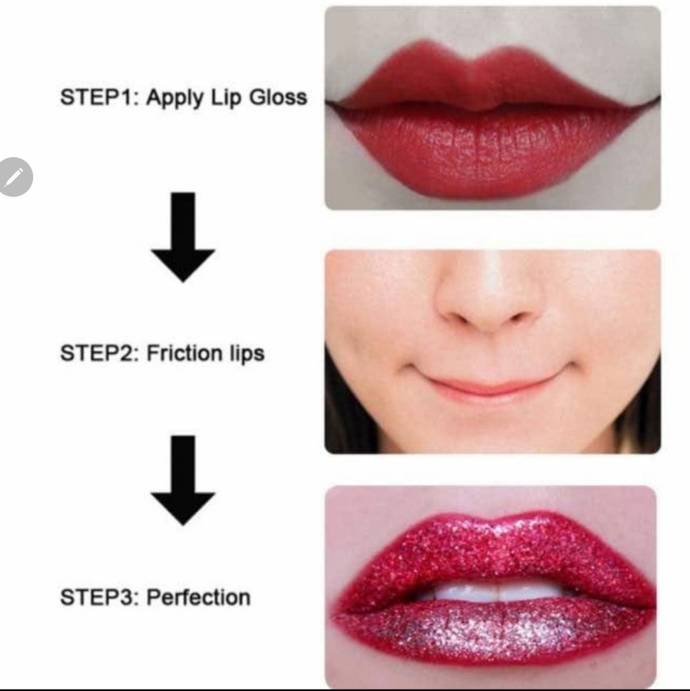MAY ROSE LIP GLOSS GLITTER LONG LASTING - Picture 4 of 4